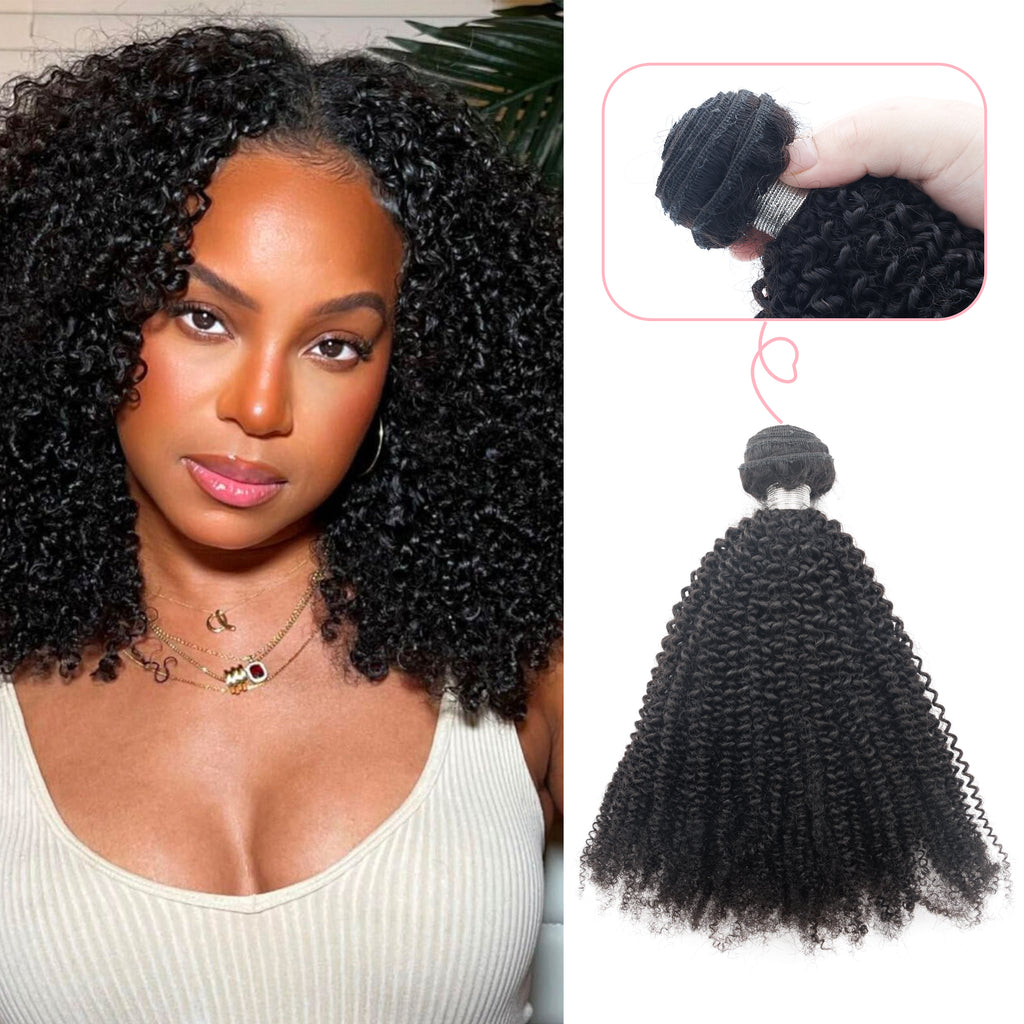 Vendor's Best Remy Kinky Curly Virgin Raw Mongolian Human Hair Weaves Cheap Kinky Curly Hair Extensions for Africa Woman