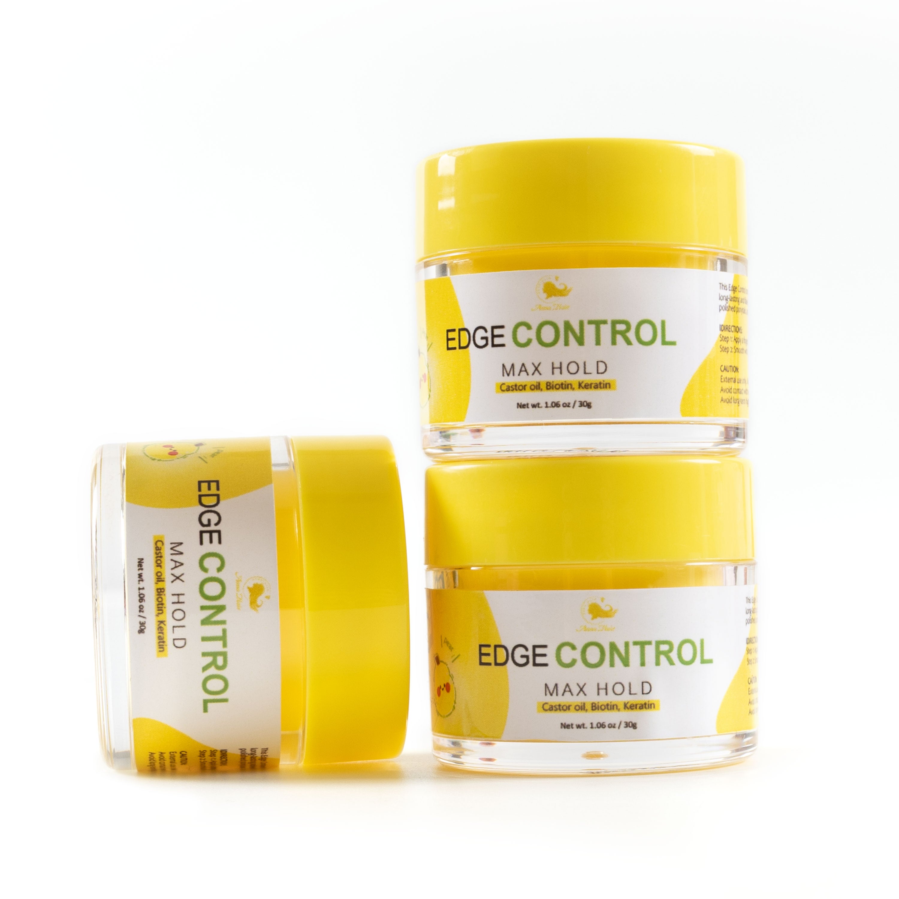 Hot Selling Hair Styling Products Wholesale Collagen Edge Control Non-greasy Organic Salon extreme Hold Hair Wax