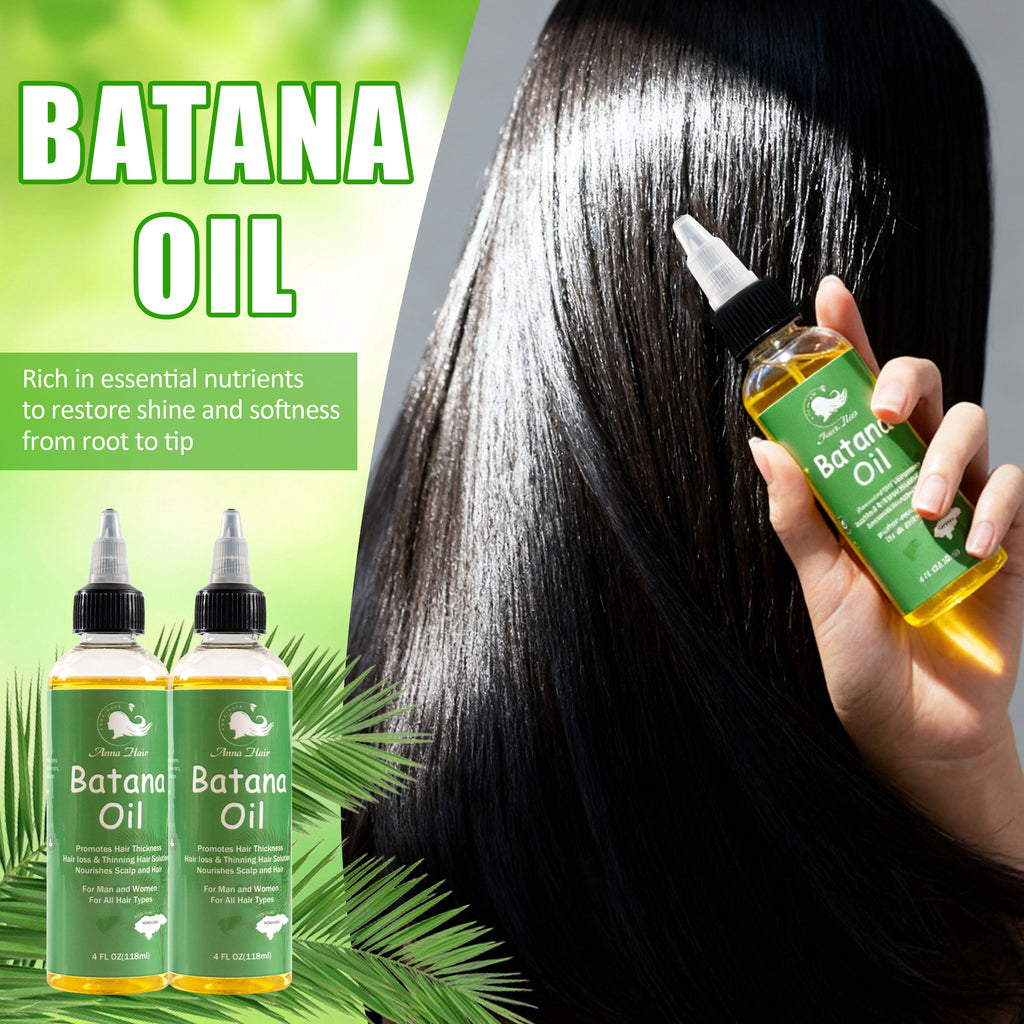 118 ml 100% Pure Natural Raw Batana Oil Anti-Hair Loss Nourishing Moisturizing Hair Growth Stabilization