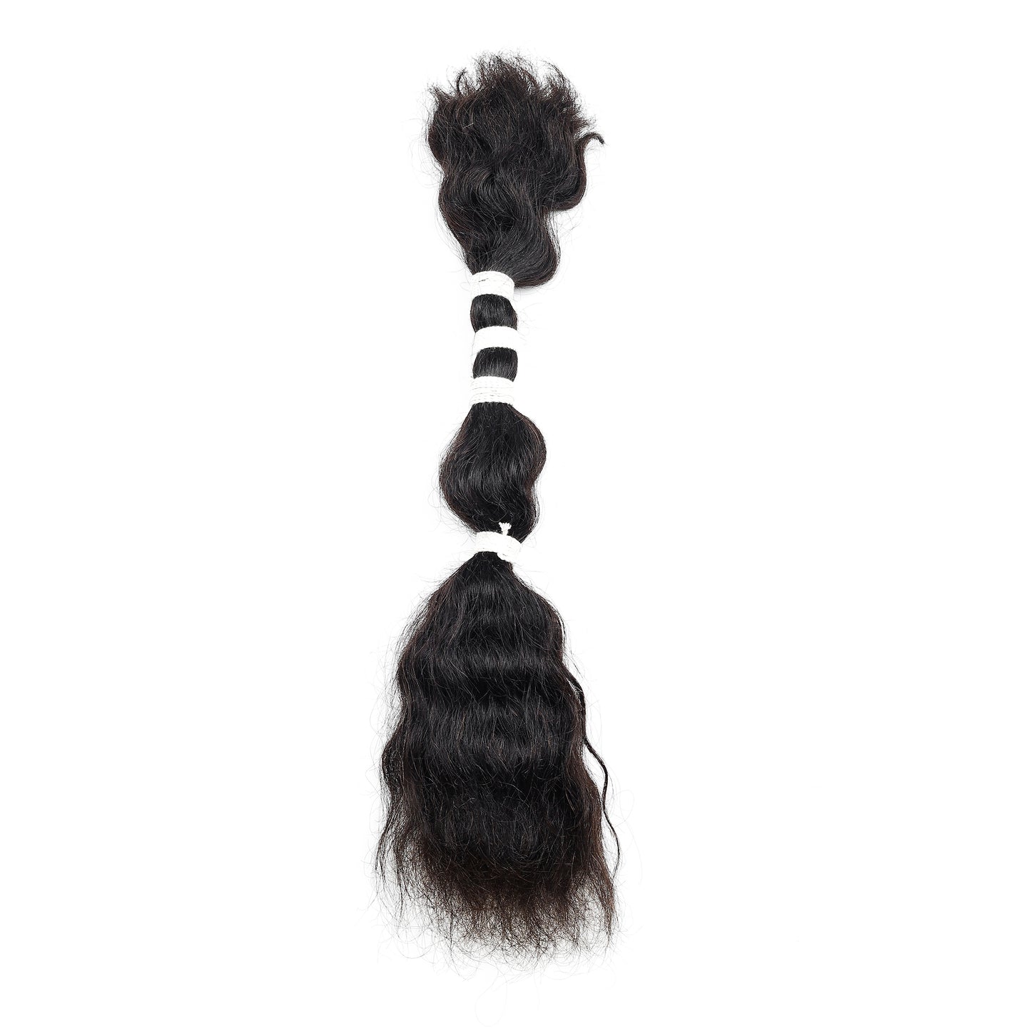 Wholesale Raw Brazilian Hair Extension Brown Color Double Drawn Boho Braids Wet and Wavy Deep Wave Braiding Bulk Hair