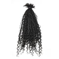 ANNA Factory Direct Sale Wholesale Boho Braids Crochet Locs Hair 100% Human Hair Braiding Locs Extension for All Occasions