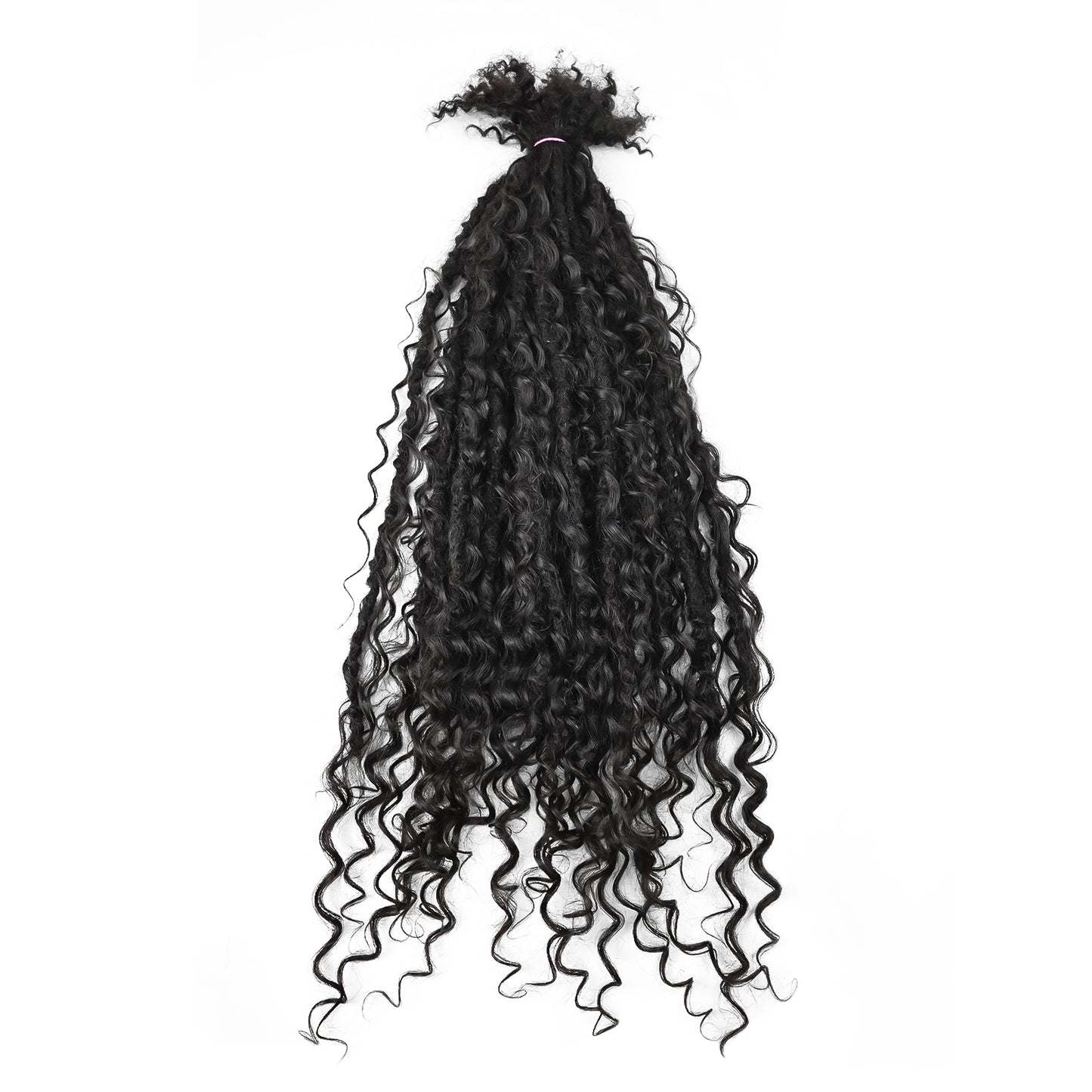 ANNA Factory Direct Sale Wholesale Boho Braids Crochet Locs Hair 100% Human Hair Braiding Locs Extension for All Occasions