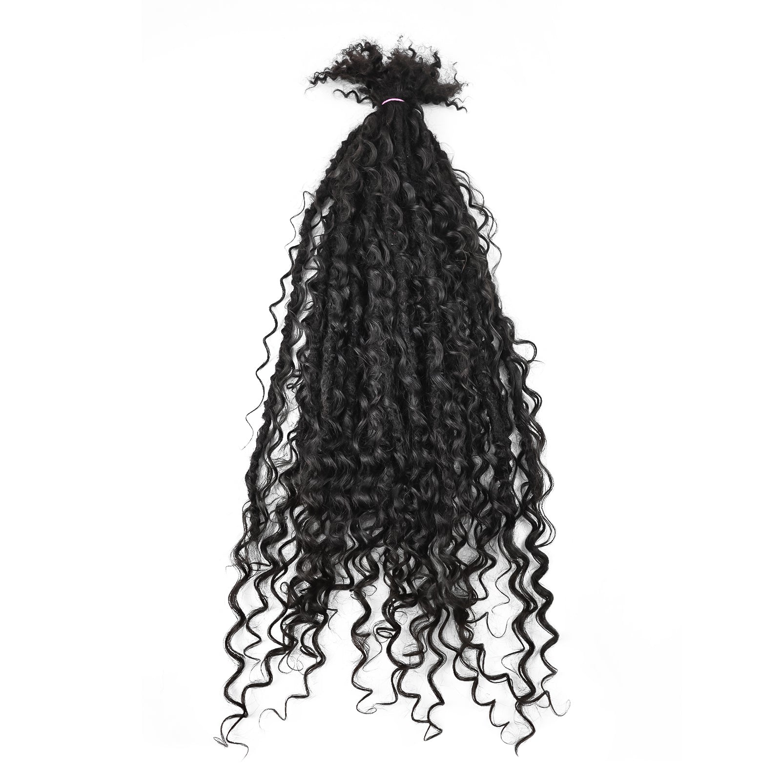 ANNA Factory Direct Sale Wholesale Boho Braids Crochet Locs Hair 100% Human Hair Braiding Locs Extension for All Occasions