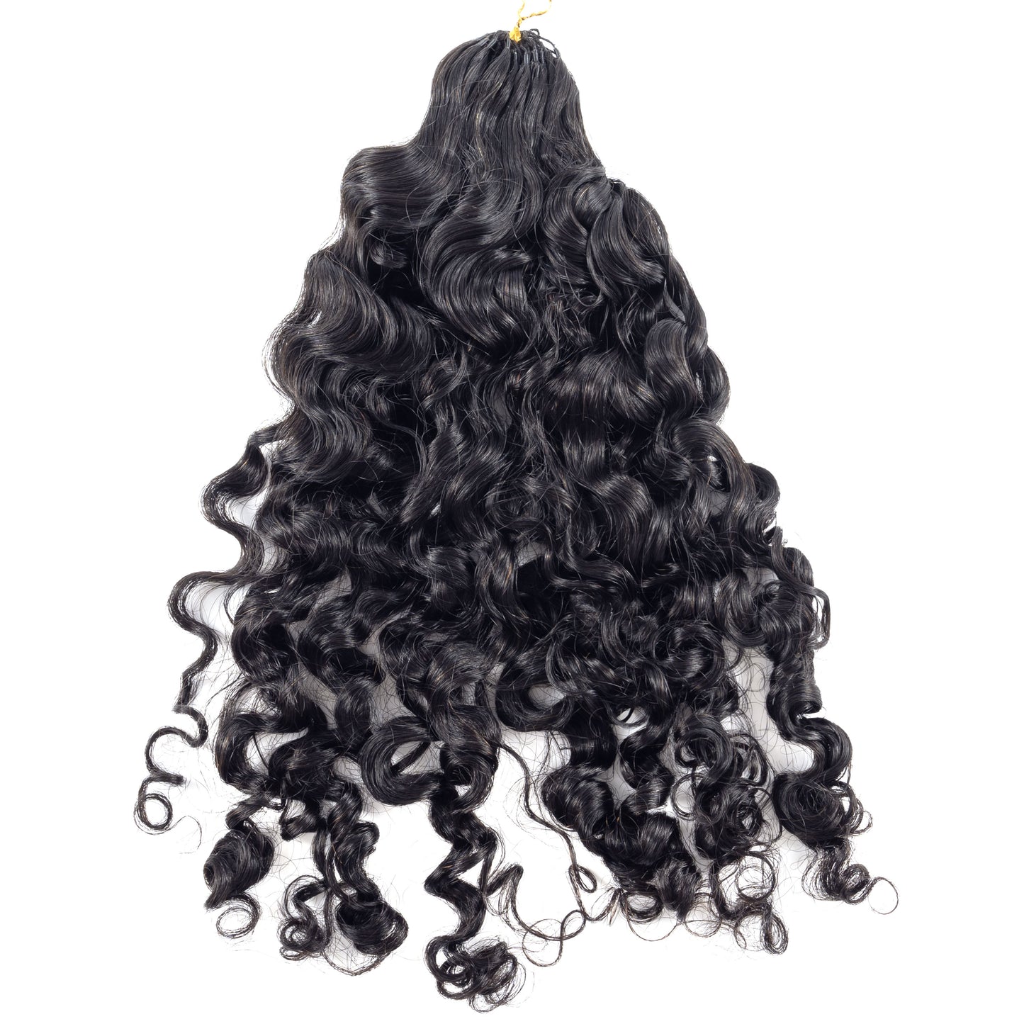 Burmese Curly Pre Looped Human Hair Twist Crochet Braids Soft Feather Crochet Human Hair Invisible Crochet Hair Extensions