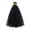 Kinky Curly Virgin Flat Tip Hair 100% Remy Flat Tip Hair Extensions Natural Hair Flat Tips Bundles for African Woman