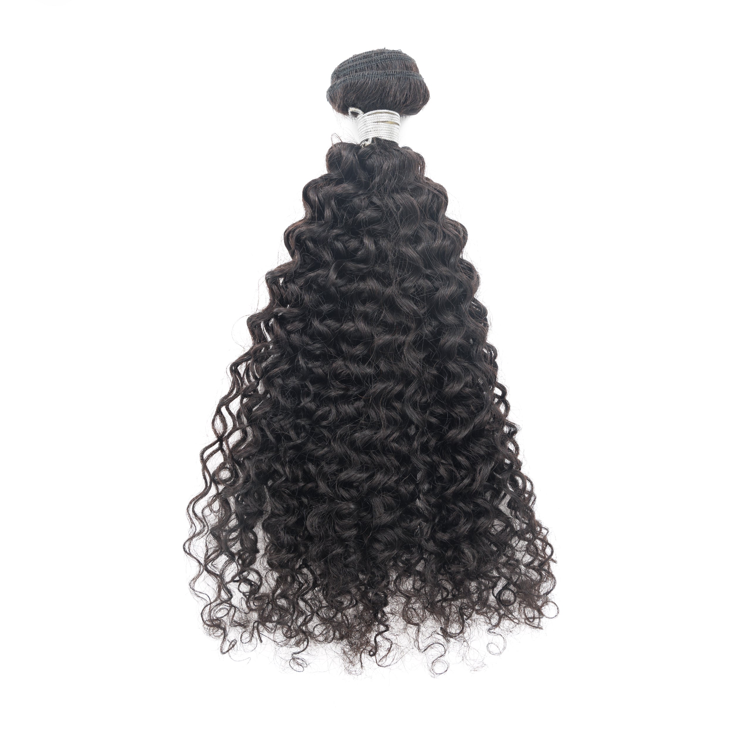 100% Virgin Raw Human Hair Weft Unprocessed Double Drawn Hair Extensions Jerry Curly Hair Texture for Braids