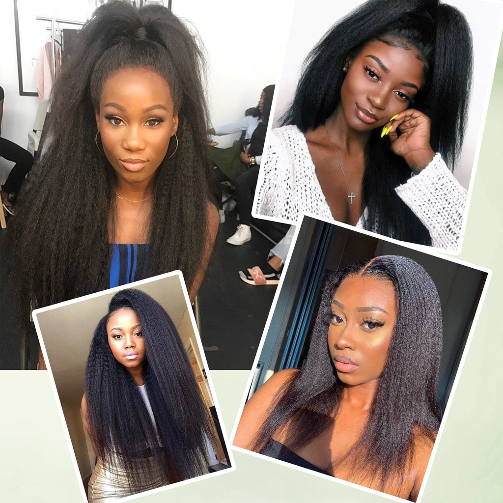 Wholesale Real Human Hair Soft and Natural Look Raw Virgin I Tip Hair Extension Kinky Straight Hair Texture for Black Woman