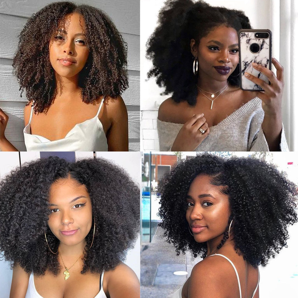 Natural Color Afro Kinky Curly Tape in Human Hair Extensions 10-24 Afro Curl Remy Skin Weft Tape Hair Bundles