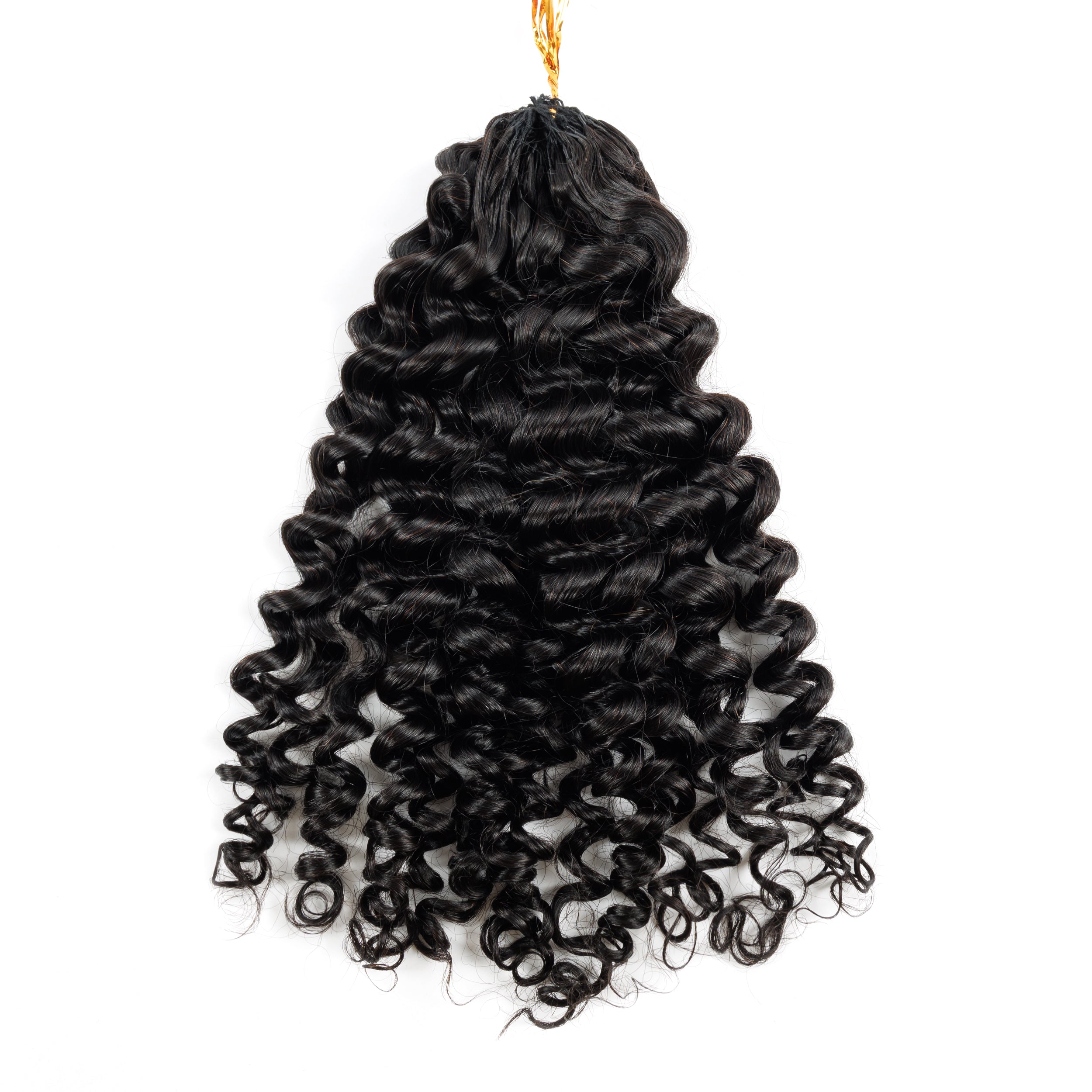 100g/pack New Italy Curly Virgin Remy Hair Extension Feathering Tip Crochet Hair Extension for Braiding Human Hair Bundle