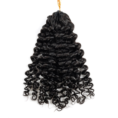 100g/pack New Italy Curly Virgin Remy Hair Extension Feathering Tip Crochet Hair Extension for Braiding Human Hair Bundle