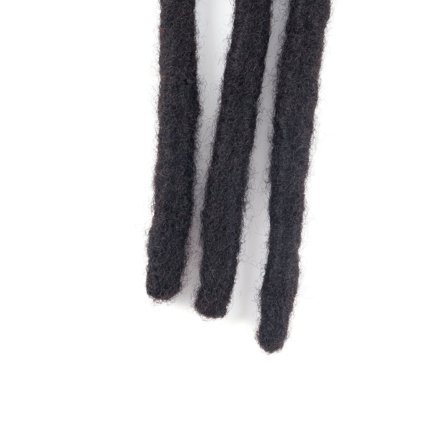 100% Human Hair Thick Dreadlock Extensions 2.5cm Diameter Handmade Locs 4-24 Inch Custom Color & Length