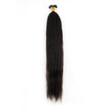 Wholesale Fluffy Hair Kinky Straight Flat Tip Unprocessed Raw Remy Kinky Braiding Hair Keratin K Tip Flat Tip Hair Extension
