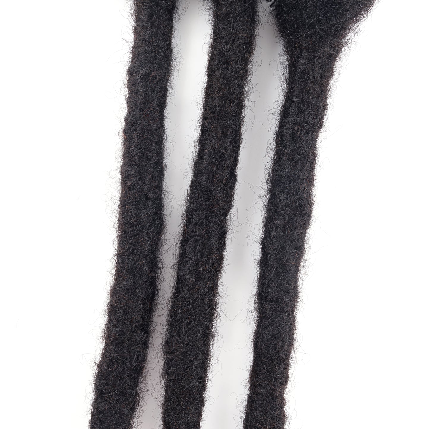100% Human Hair Thick Dreadlock Extensions 2.5cm Diameter Handmade Locs 4-24 Inch Custom Color & Length