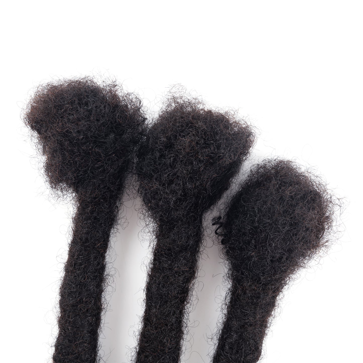 100% Human Hair Thick Dreadlock Extensions 2.5cm Diameter Handmade Locs 4-24 Inch Custom Color & Length