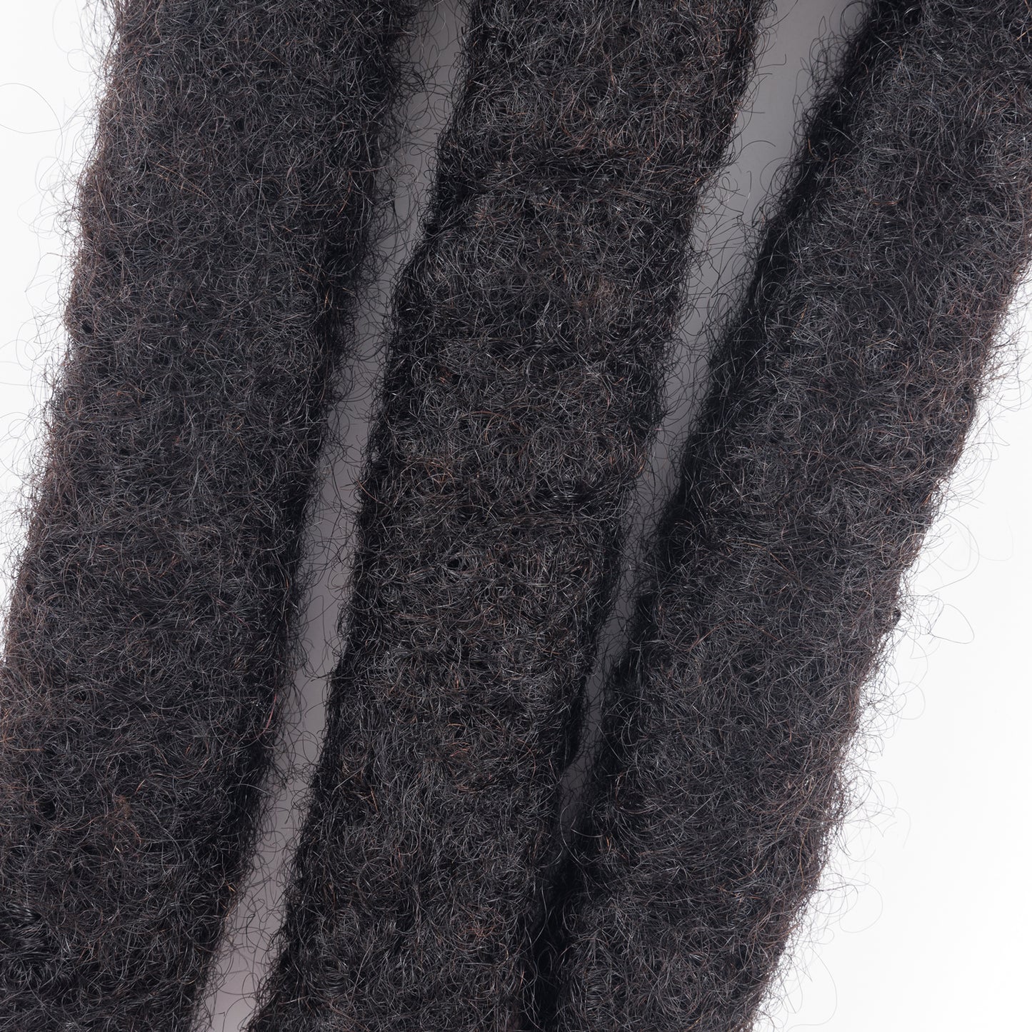 100% Human Hair Mega Thick Dreadlock Extensions 3.5cm Diameter Handmade Locs 4-24 Inch Custom Natural Loc Extensions
