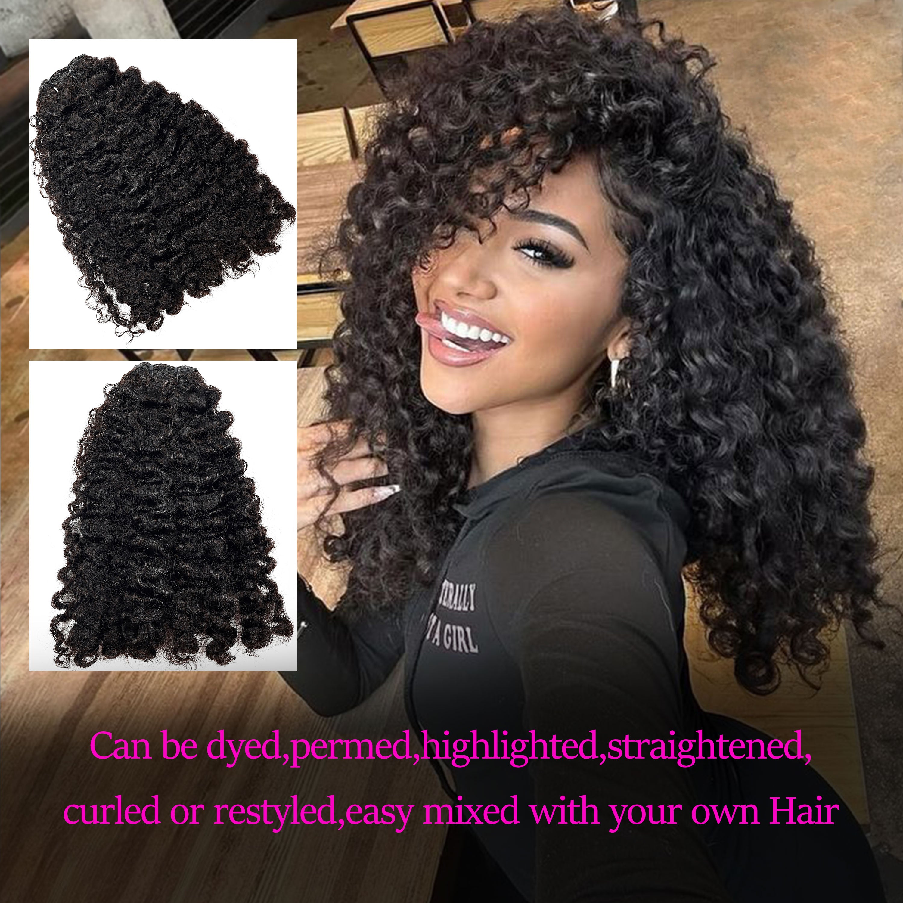 Fast Shipping Vendor Burmese Curly Hair Weft Double Drawn Virgin Human Hair Vietnamese Raw Burmese Curly Hair Bundles