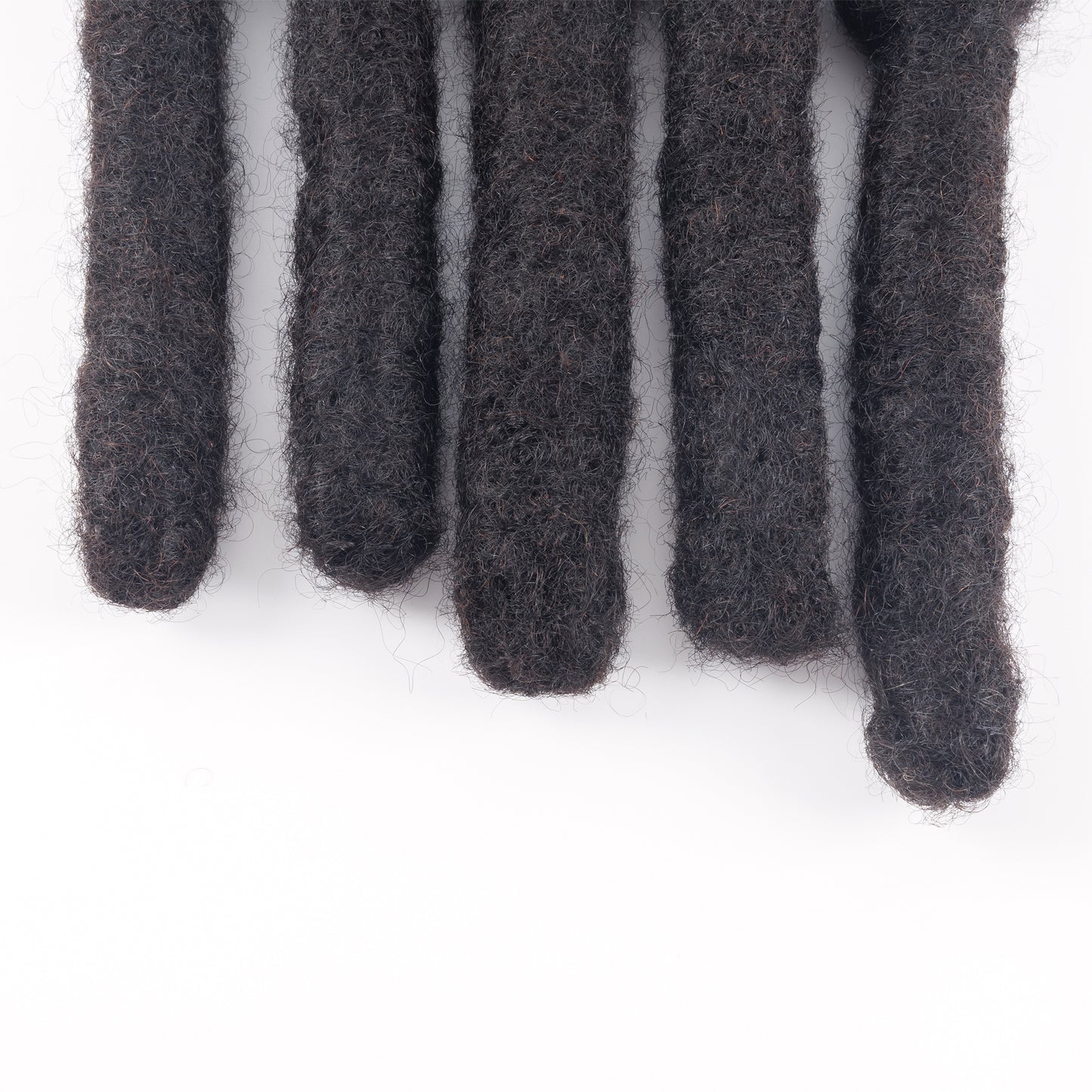 100% Human Hair Mega Thick Dreadlock Extensions 3.5cm Diameter Handmade Locs 4-24 Inch Custom Natural Loc Extensions