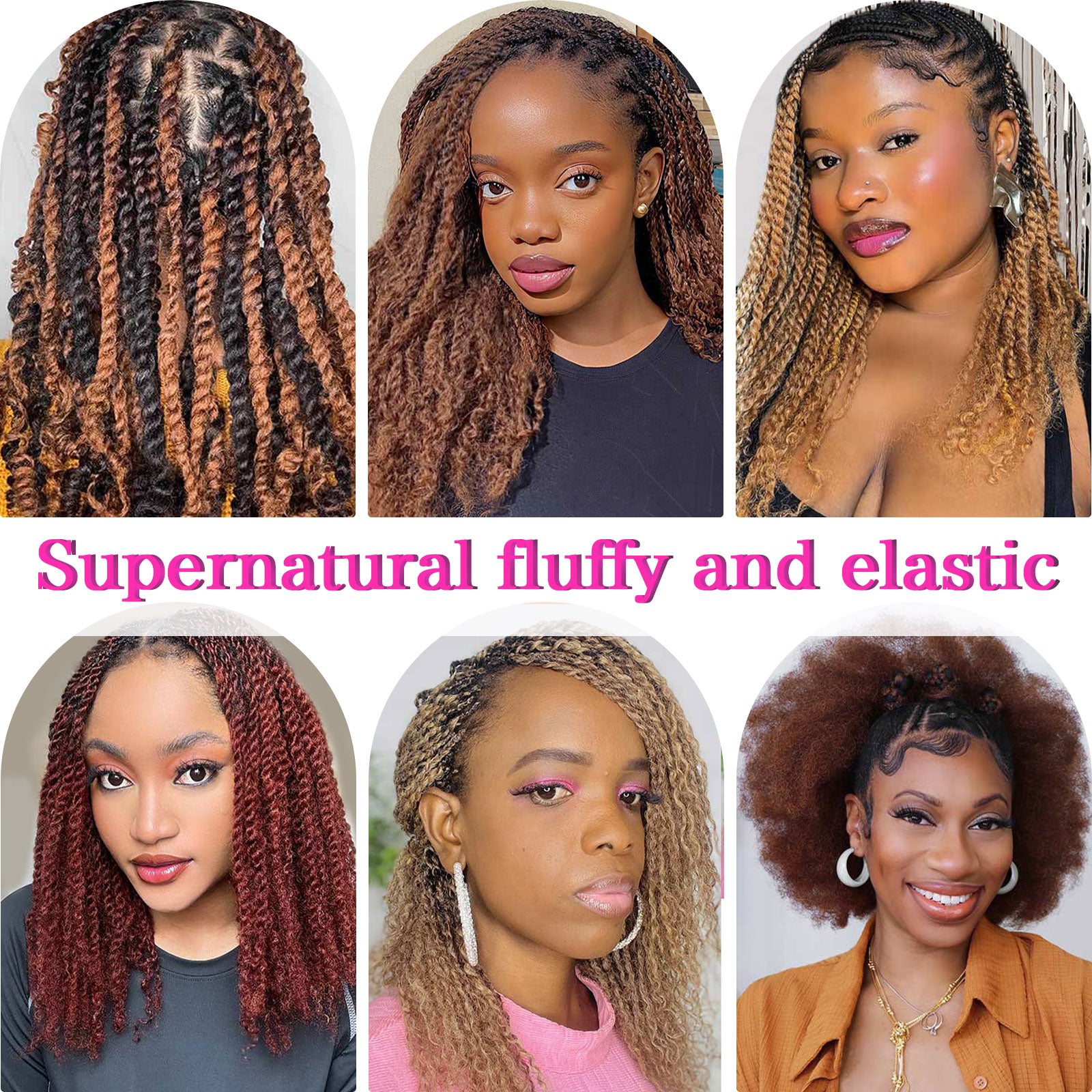 Afro Kinky Bulk Natural for Braiding 50g Per Pack Virgin Remy Human Hair Extensions for Dreadlock Braiding Hair Crochet Hair